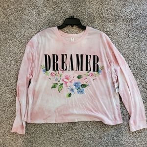 Womens long sleeve top